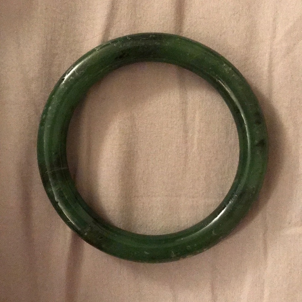 Jade Bangle - image 1